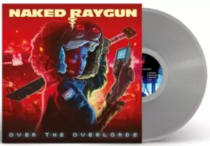 Image of Naked Raygun Over the overlords LP transparent