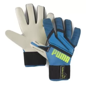 image of Puma Ultra 1 Hybrid Pro Goalkeeper Gloves - Blue