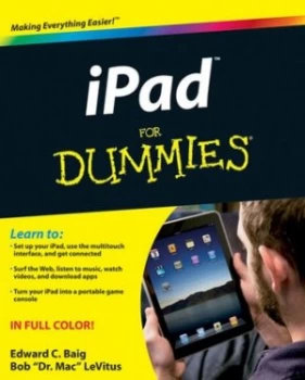 Image of Ipad for Dummies by Edward C. Baig Paperback