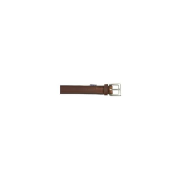 Image of Ancol - Vintage Leather Padded Collar Chestnut 40cm - 30701