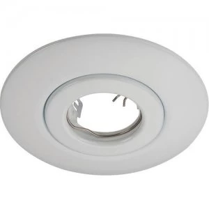 image of KnightsBridge Recessed Downlight Hole Converter Kit - White