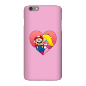 image of Nintendo Super Mario Peach Kiss Phone Case - iPhone 6 Plus - Snap Case - Gloss