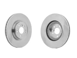 Image of RIDEX Brake disc 82B0582 Brake rotor,Brake discs MERCEDES-BENZ,M-Klasse (W164),R-Klasse (W251, V251),GL (X164)