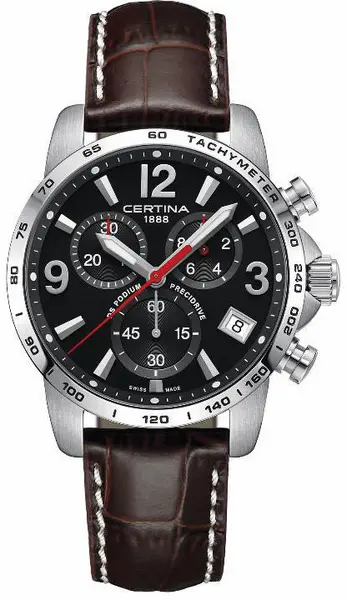 Image of Certina Watch DS Podium Chrono - Black CRT-409