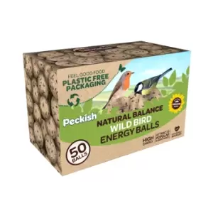 Image of Peckish Natural Balance Energy Balls Bird Food 50 Pcs
