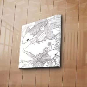 Image of BOYA-39 Multicolor Paintable Decorative Canvas Painting