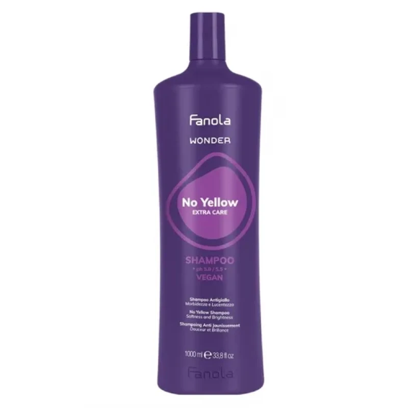 Image of Fanola Wonder No Yellow Shampoo 1000ml