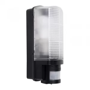 Image of Griffin IP44 PIR Bulkhead Wall Light in Black