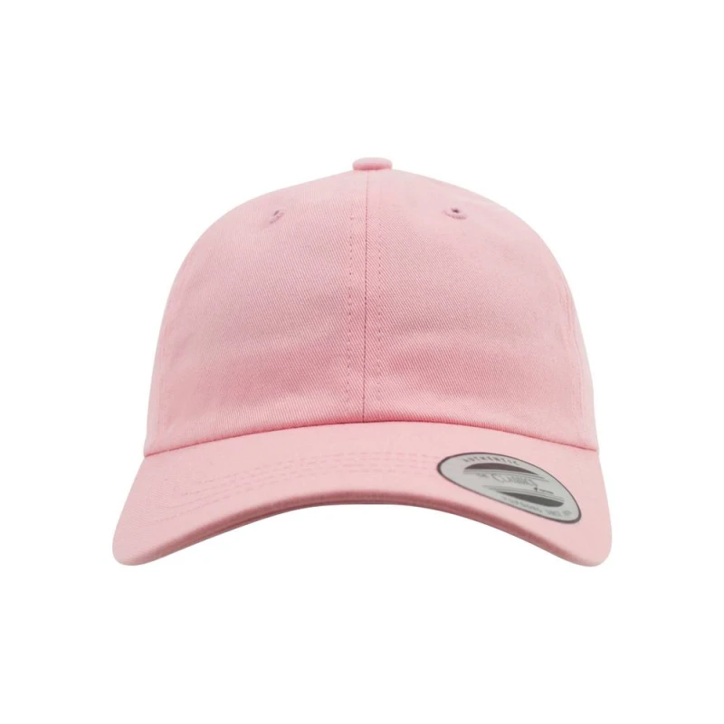Image of Flexfit Mens Cotton Twill Low Profile Cap in Pink Pink Male One Size