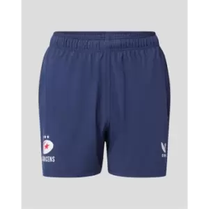 Image of Castore Saracens Training Shorts - Blue