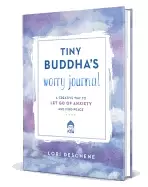 Image of tiny buddhas worry journal a creative way to let go of anxiety and find pea