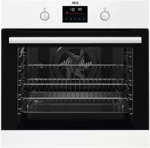 image of AEG BEB335061W Built-In Electric Single Oven