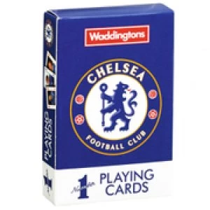 Image of Waddingtons Number 1 Playing Cards - Chelsea F.C Edition
