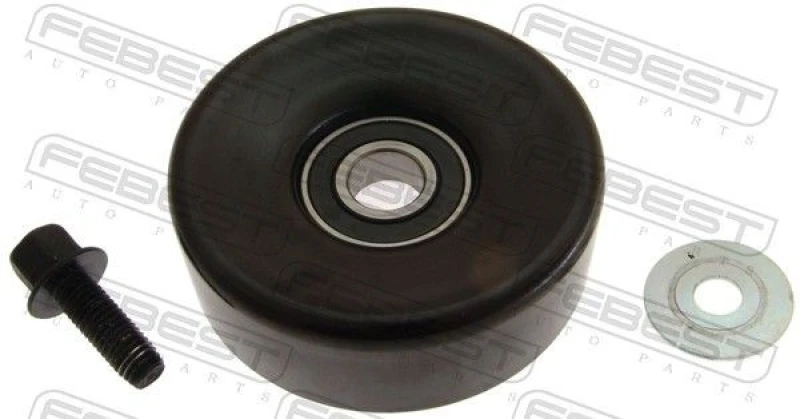 Image of FEBEST 0187-2JZGE Tensioner Pulley Tensioner Pulley,v-ribbed belt (310)