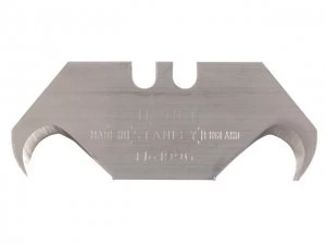 image of Stanley Tools 1996B Hooked Knife Blades (Pack 5)