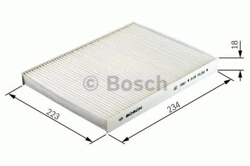 Image of Pollen filter Bosch 1 987 432 090