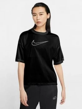 image of Nike Mesh T-Shirt - Black