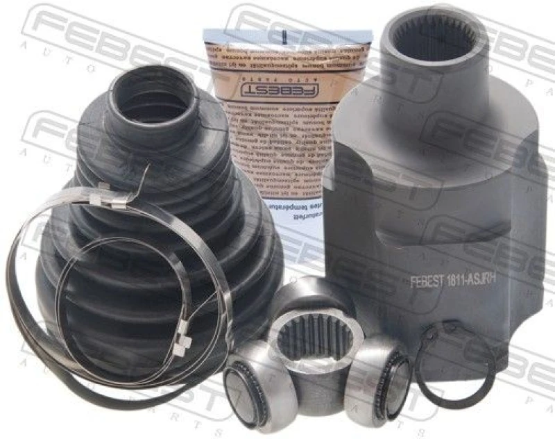 Image of FEBEST 1811-ASJRH CV Joint transmission sided Joint Kit,drive shaft (5)