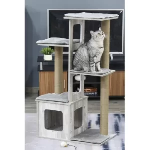 Image of 5 Tier Jute Rope Scratching Tree