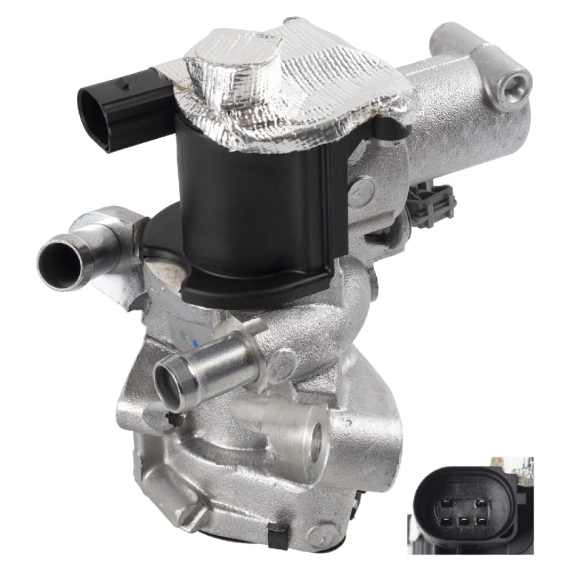 Image of FEBI BILSTEIN 174579 EGR valve with gasket/seal EGR Valve (1145)