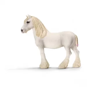 Image of Schleich Farm World Shire Mare Toy Figure- White