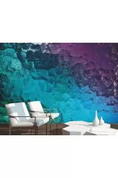 Image of Coloured Glass Wall Mural