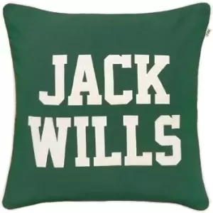 Jack Wills Varsity Logo Cushion99 - Green