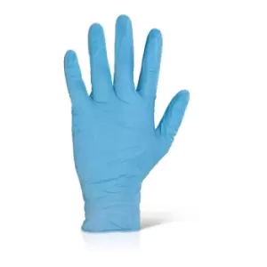 image of Nitrile disp glove pf blue l - Blue - Blue - Click