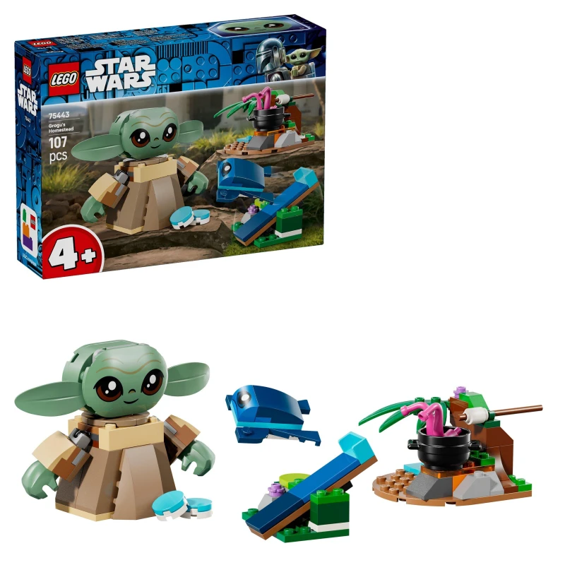 Image of LEGO Star Wars Grogu's Homestead Toy Building Set 75443