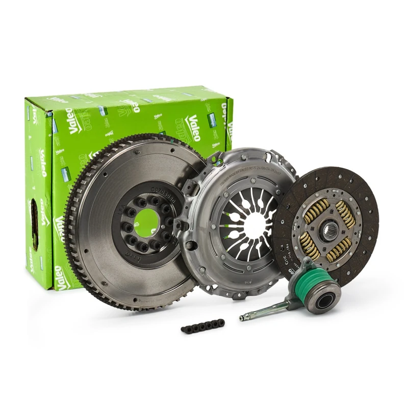 Image of VALEO 845081 Clutch with central slave cylinder, without sensor, Conversion from dual-mass flywheel to single-mass flywheel Aluminium Clutch Kit (479)