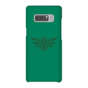 image of Nintendo The Legend Of Zelda Tribal Hyrule Crest Phone Case - Samsung Note 8 - Snap Case - Matte