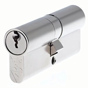 Image of Yale PKM3535-NP British Standard Euro Profile Cylinder Lock - Nickel 35mm