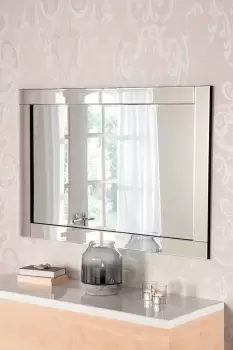 Image of Simple Contemporary Wall Mirror 90x60cm
