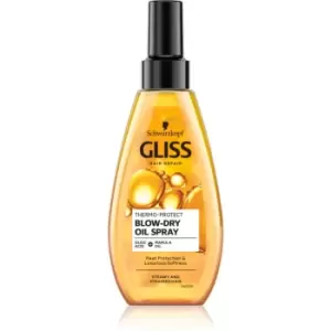 Image of Schwarzkopf Gliss Oil Nutritive protective oil for heat hairstyling 150ml