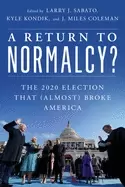 Image of return to normalcy