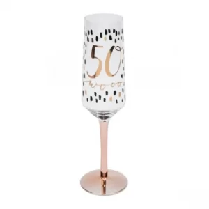 Image of Luxe Birthday Flute 50