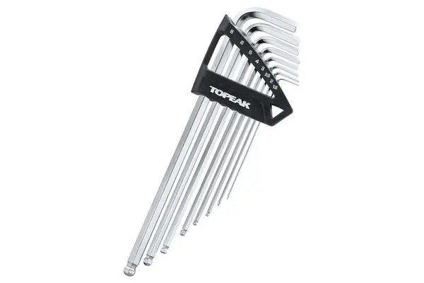 Image of Topeak Duohex Wrench Set Allen Key Set 8 keys