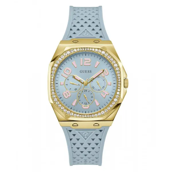 image of Guess Watches Ladies Zest Blue Watch GW0694L1