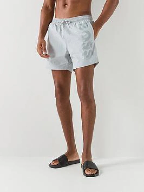 Image of Boss Boss Octopus 00050 A Swim Shorts S Grey 35037302350