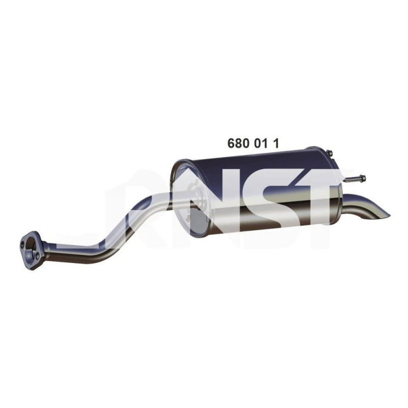 Image of ERNST 680011 Rear silencer End Silencer (3437)