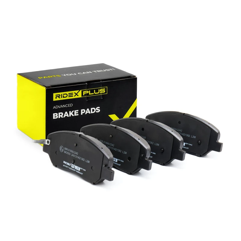 Image of RIDEX PLUS Brake pad set RIDEX PLUS 402B0262P
