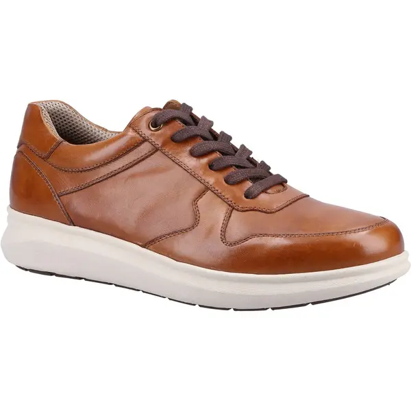 Image of Hush Puppies Mens Braxton Lace Up Casual Trainers Shoes - UK 8