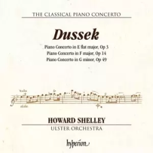 image of Dussek Piano Concerto in E-flat Major Op 3/ by Jan Ladislav Dussek CD Album