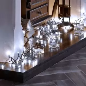 Image of The Winter Workshop - 800 LED String Christmas Lights - 40m Indoor & Outdoor Multi Function Timer Megabrights - Cool White