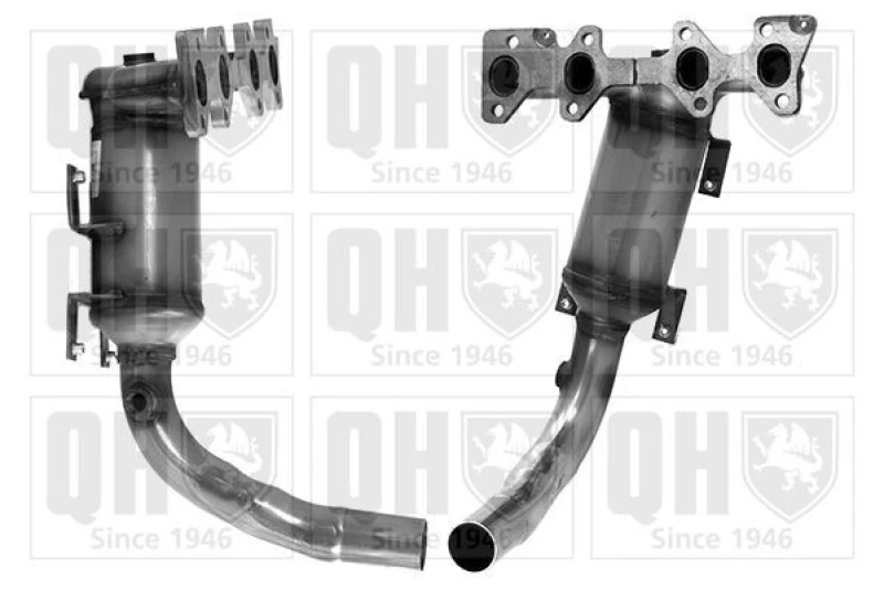 Image of QUINTON HAZELL Catalytic converter QUINTON HAZELL QCAT91758H