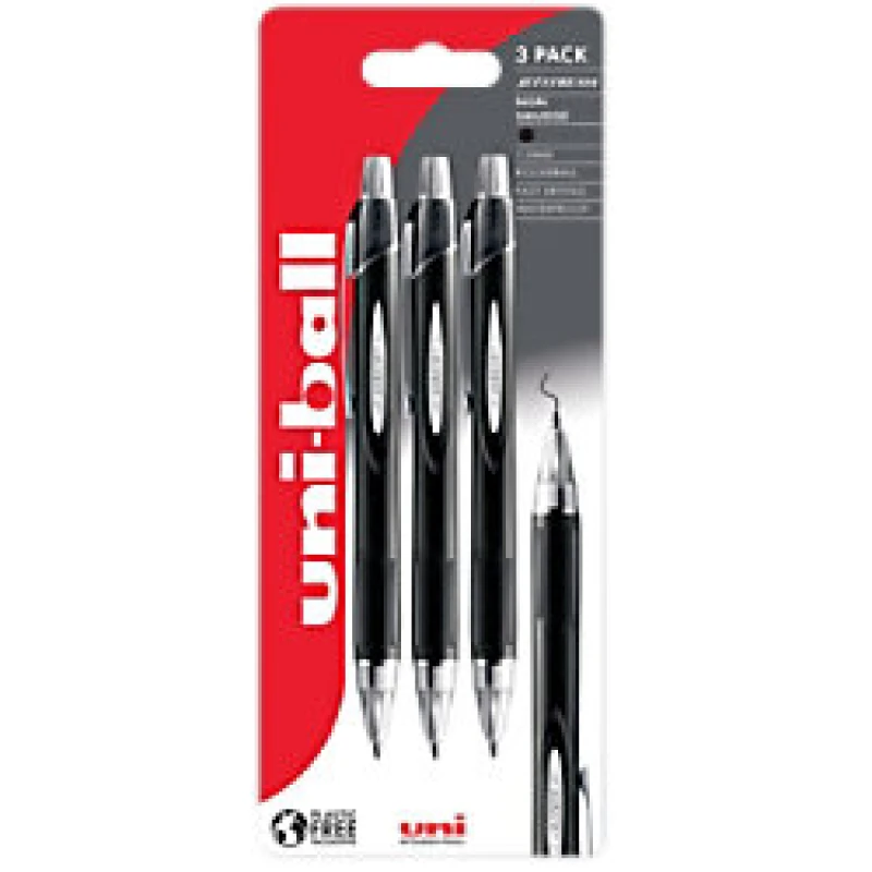 Image of Uni-ball Jetstream SXN-210 Black, 3 per Pack