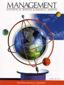 Image of Management by Kathryn M Bartol and David C Martin Book
