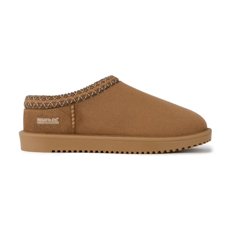 Image of Regatta Risley Mule Waterproof Shoes Brown