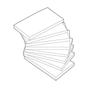 Image of White Box Uno Repositionable Notes 5x3 Yellow [Pack of 12]