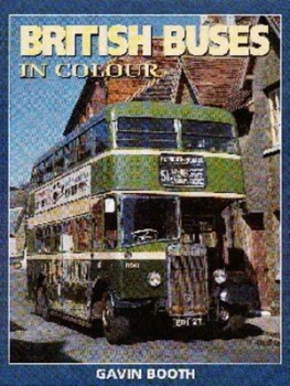 Image of British Buses in Colour by Gavin Booth Hardback